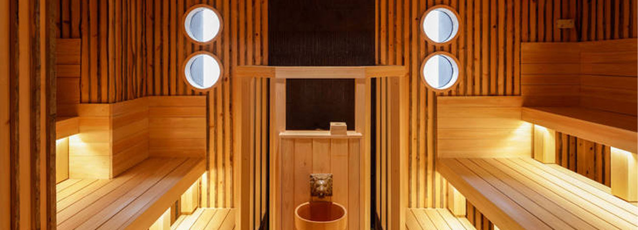 sauna infrared lights